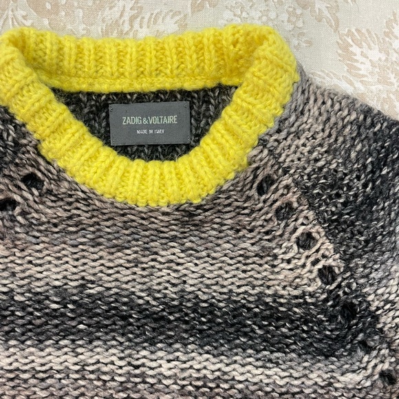 Zadig & Voltaire Kong Pa Sweater Made In Italy S - Picture 2 of 6